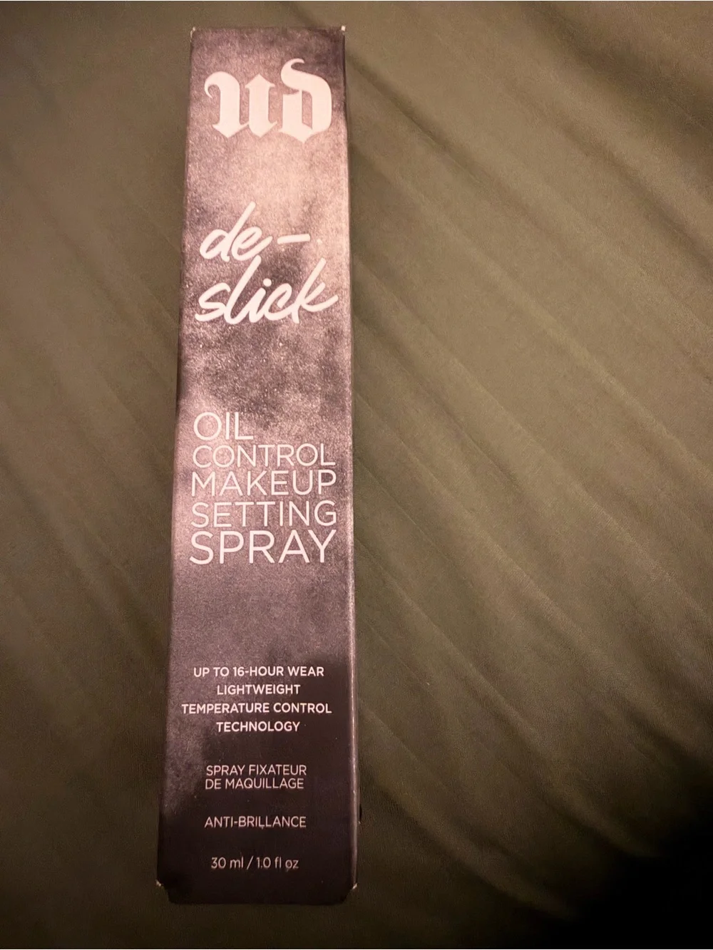 Urban Decay de-slick Oil Control Makeup Setting Spray (New)